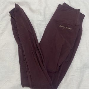 Gymshark x Whitney Simmons v2 fit leggings size small brown